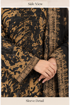 Embroidered Formal 3-Piece Suit with Matching Dupatta