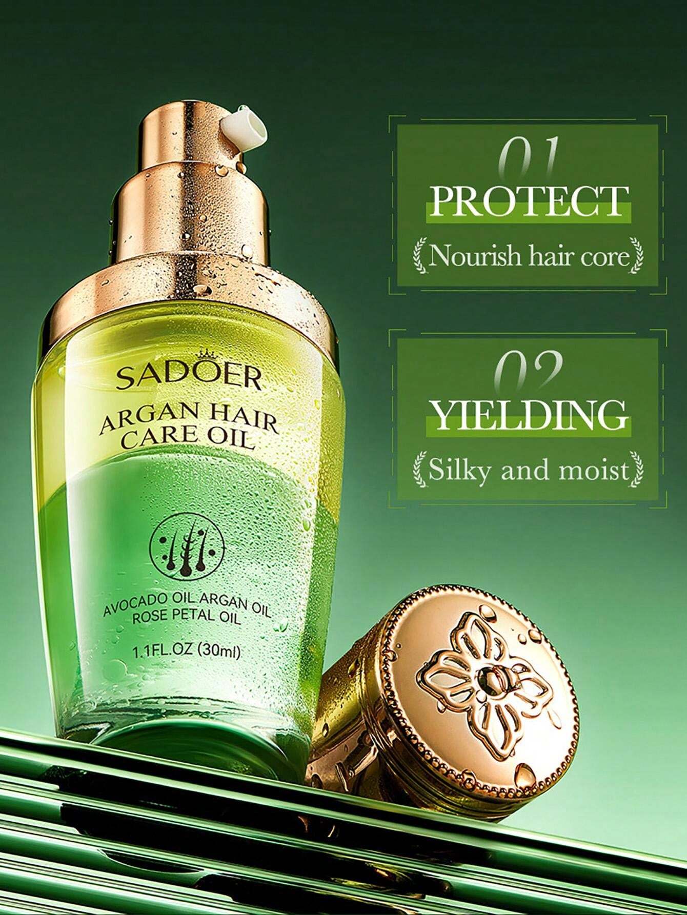 Sadoer argan hair care oil