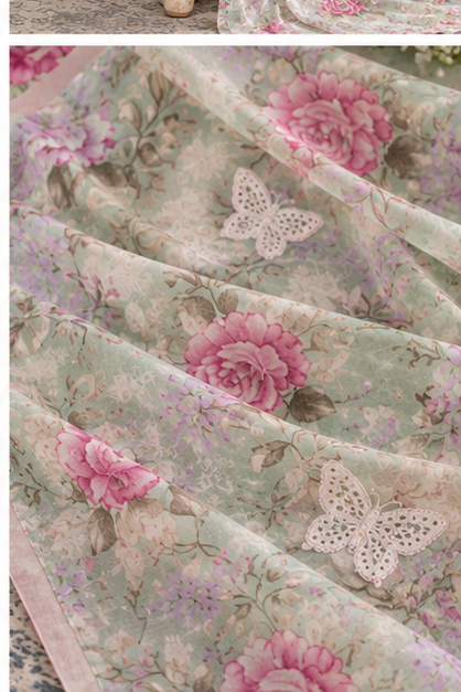 Lawn Suit Front View - Dastaan-e-Husn Wears