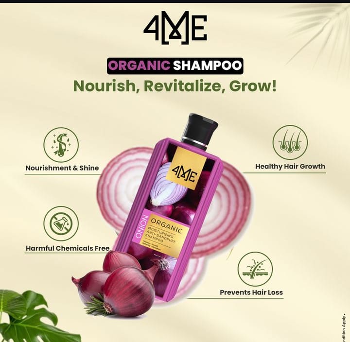 4ME Organic Onion Shampoo