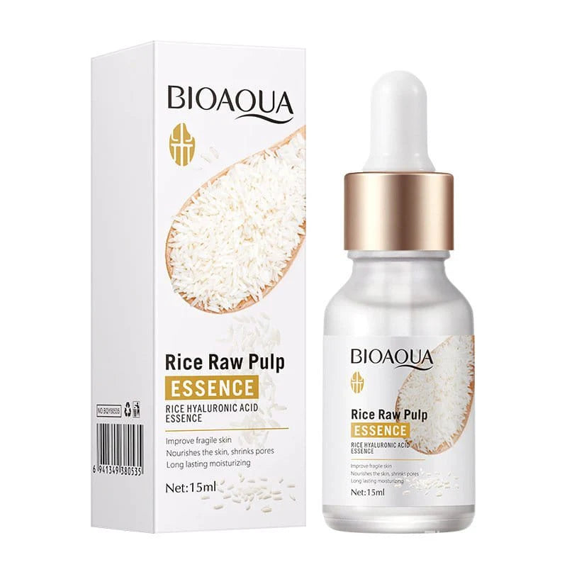 BIOAOUA Hyaluronic Acid Rice Raw Pulp Essence Face Serum