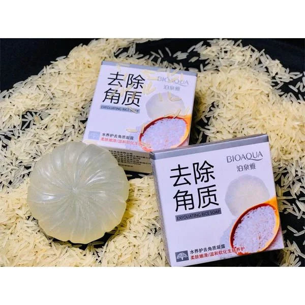 BIOAQUA Exfoliating Rice Soap