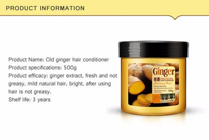 BIOAQUA Ginger Hair Mask For Dry Damaged Hair