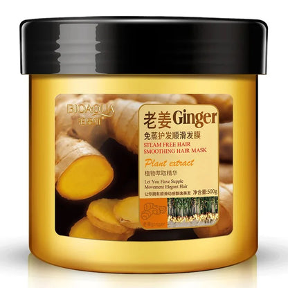 BIOAQUA Ginger Hair Mask For Dry Damaged Hair