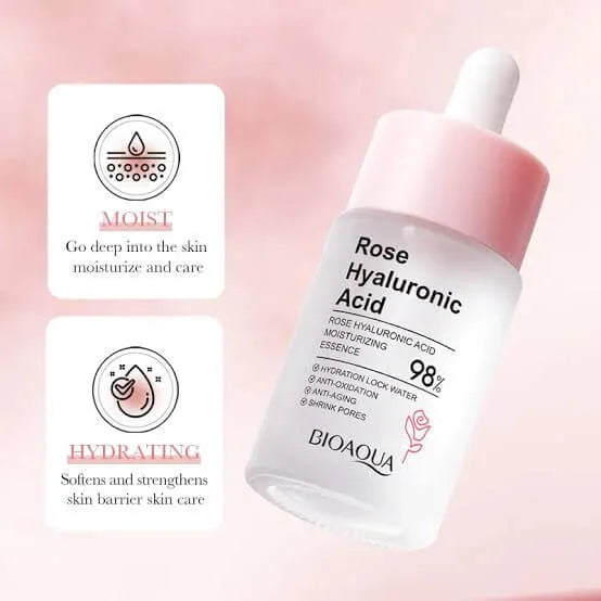 BIOAQUA Hyaluronic Acid Rose Face Serum