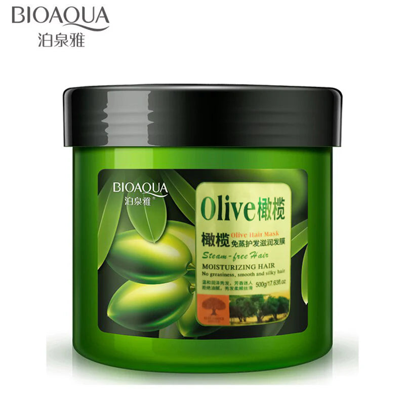 BIOAQUA Olive Hair Keratin Mask For Dry Damaged Hair 500g