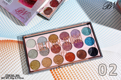 BN Beauty Nakeed 18 Colors Sequins Glitter