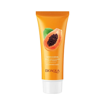 Bioaqua Papaya Moisturizing Gentle Deep Cleansing Facial Cleanser 100g