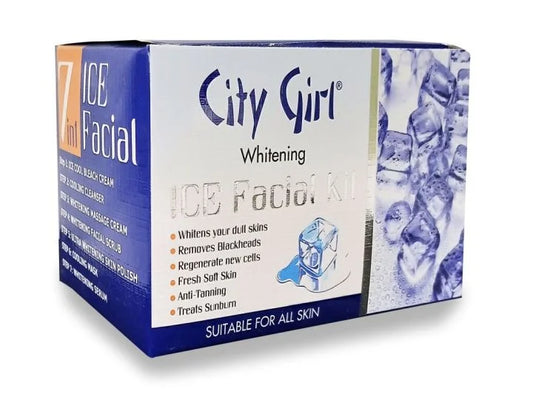 City Girl Ice Facial Sachet Kit 7 Steps