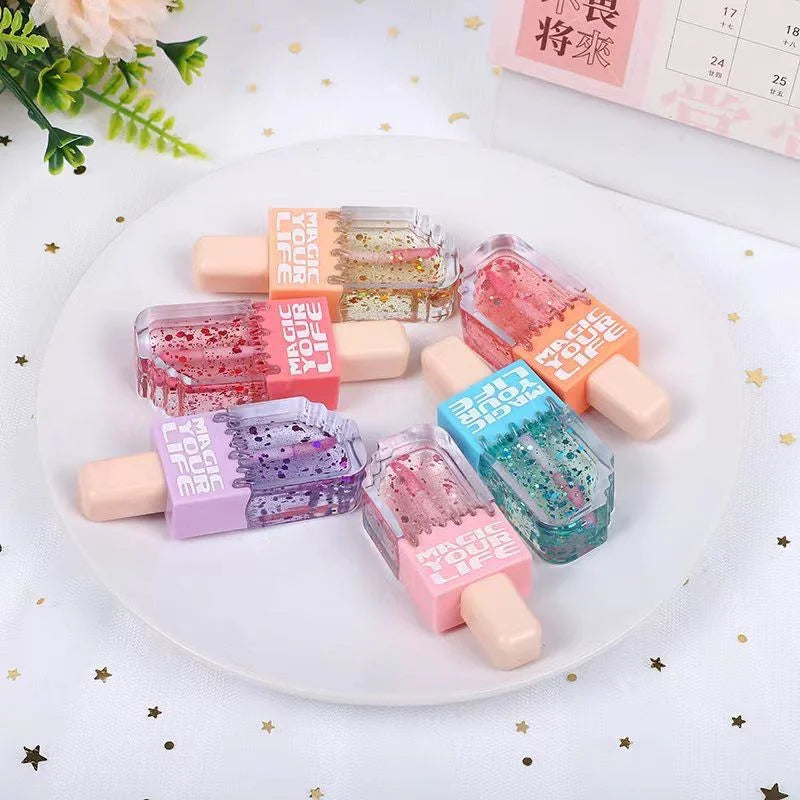 Cute Ice Cream Theme Lip tint 6 pcs