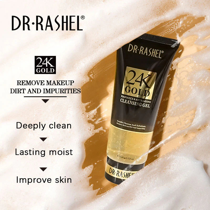 Dr.Rashel 24K Gold Radiance & Anti-Aging Cleansing Gel