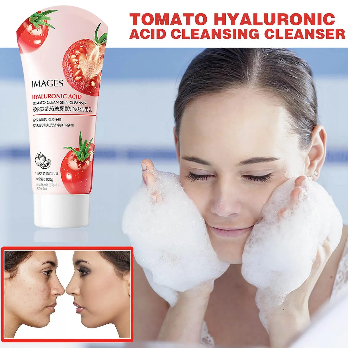 Images Hyaluronic Acid Tomato Cleanser