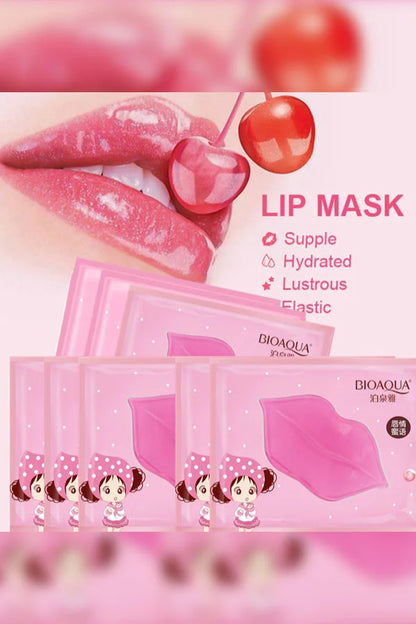 Pink Girl Crystal Collagen Lip Mask