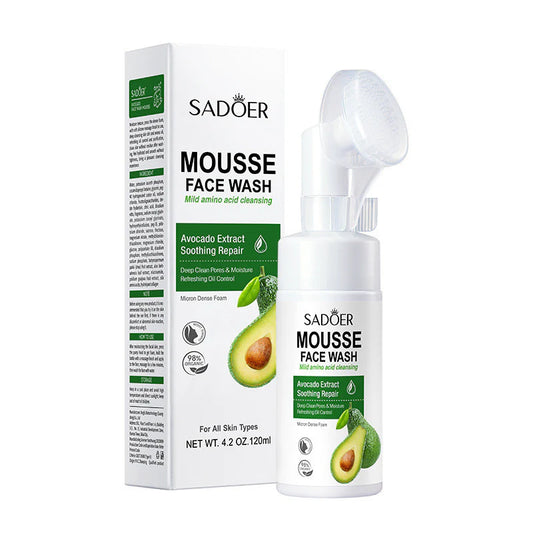 SADOER Foaming mousse for washing with avocado extract