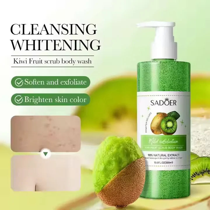 SADOER Fruit Body Scrub Shower Gel