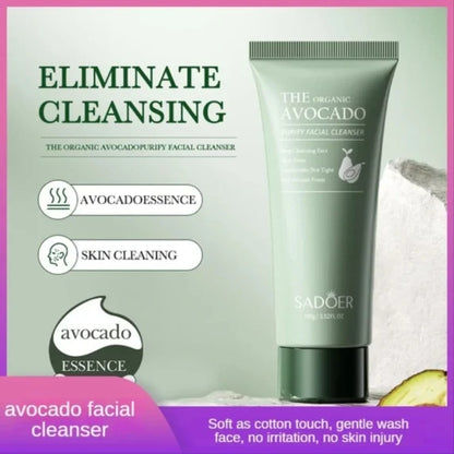 SADOER Organic Avocado Facial Cleanser