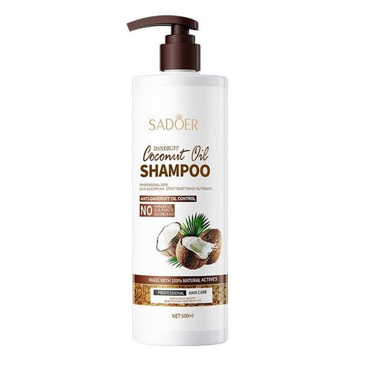 Sadoer Anti Dandruff Coconut Oil Nourishing Smooth Fluffy Shampoo