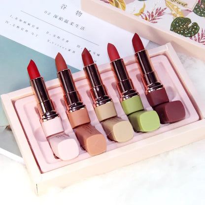 Heng Fang Smooth Magic Touch Lipstick Set of 5