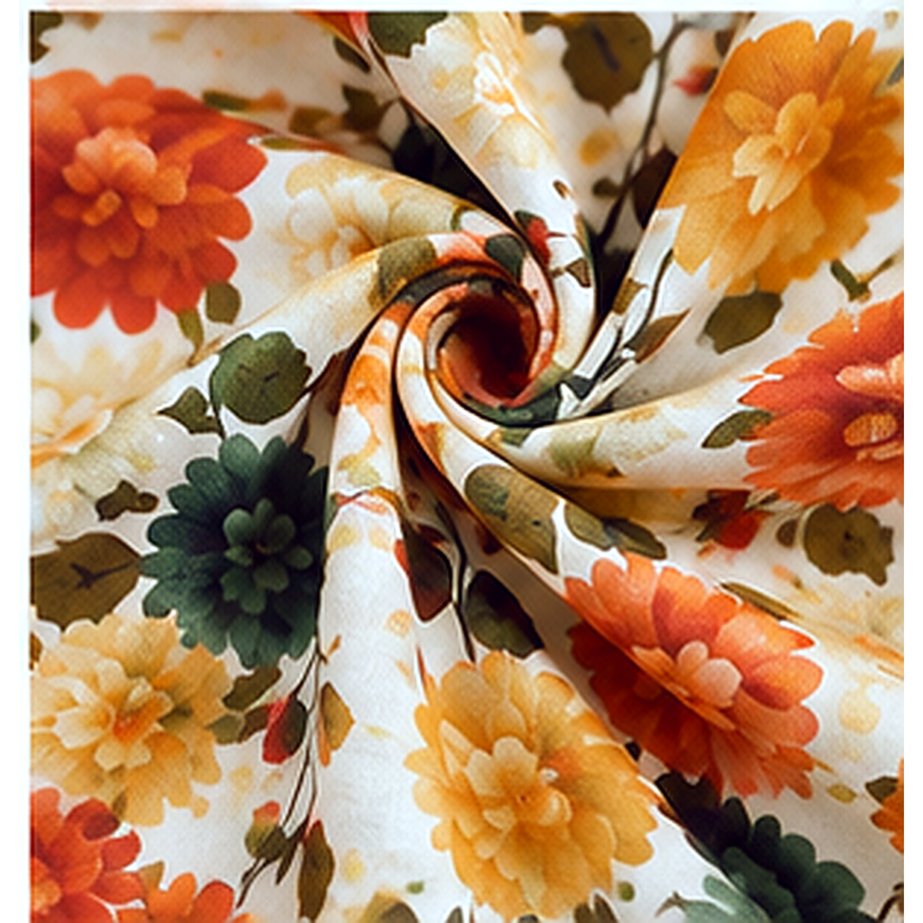 Yellow Floral  Khaddar Printed 2-Piece Suit – Winter Collection (Copy)